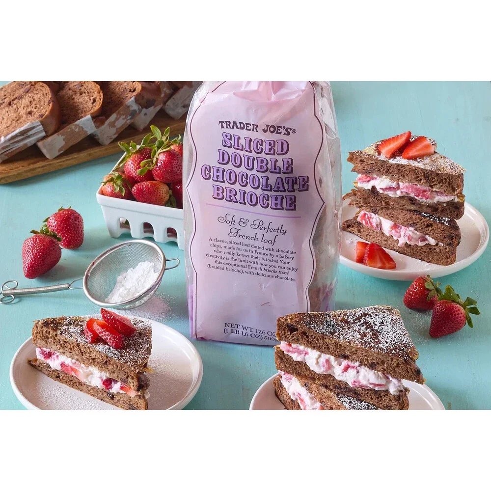 Trader Joe's — Sliced Double Chocolate Brioche